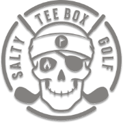 Salty Tee Box Skull Logo